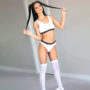 Escort Rosina from Berlin young Bulgarian beauty with hot breasts for naughty outdoor games